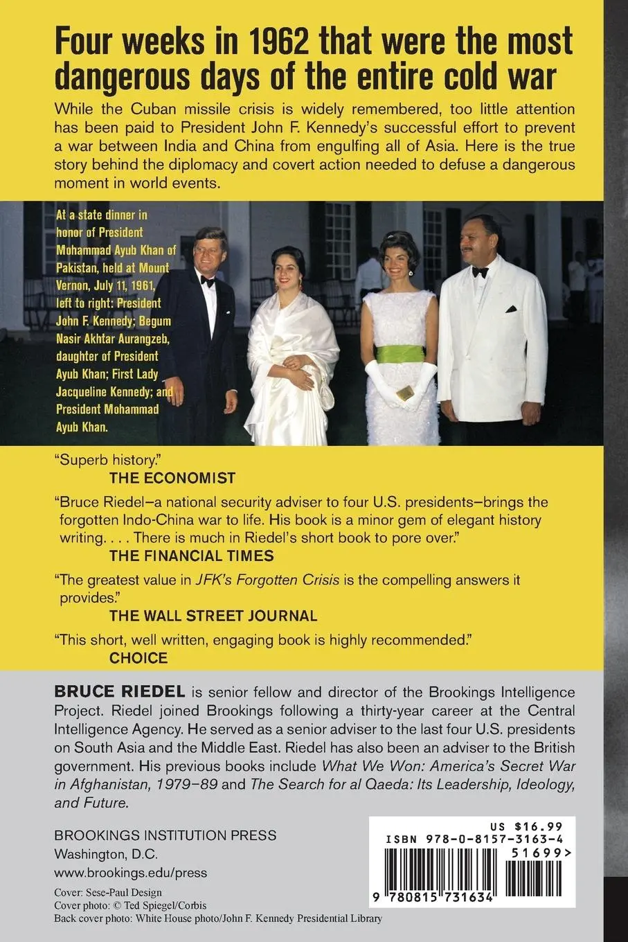 Rückseite: 9780815731634 | JFK's Forgotten Crisis | Tibet, the CIA, and the Sino-Indian War