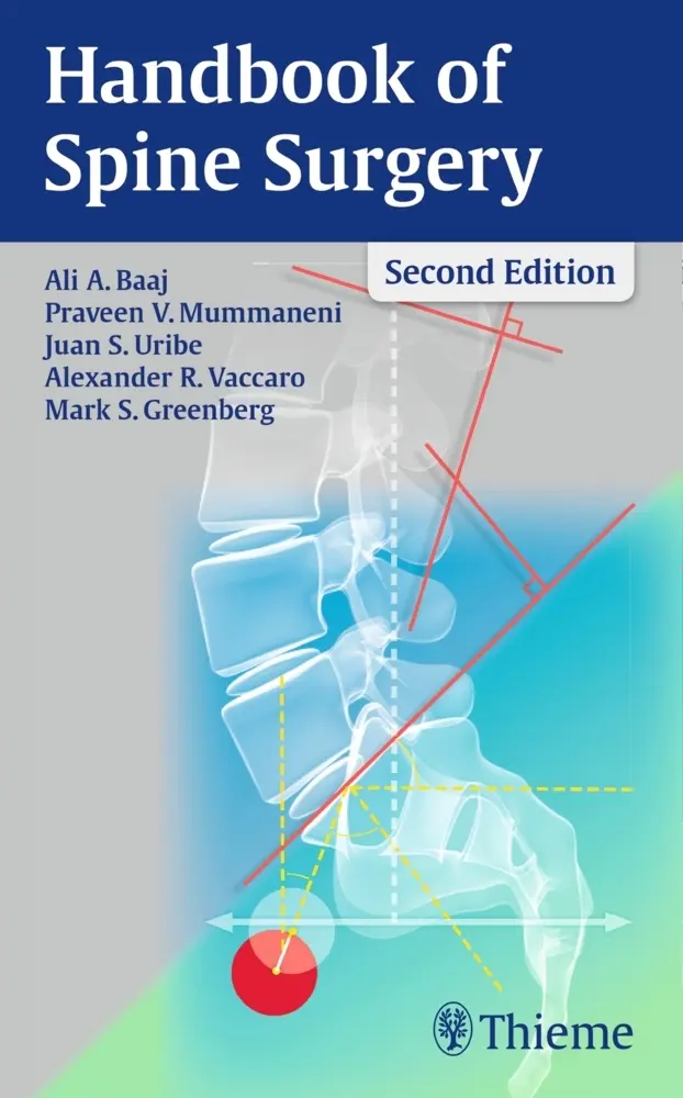Cover: 9781626231634 | Handbook of Spine Surgery | Ali A. Baaj (u. a.) | Taschenbuch | 2016