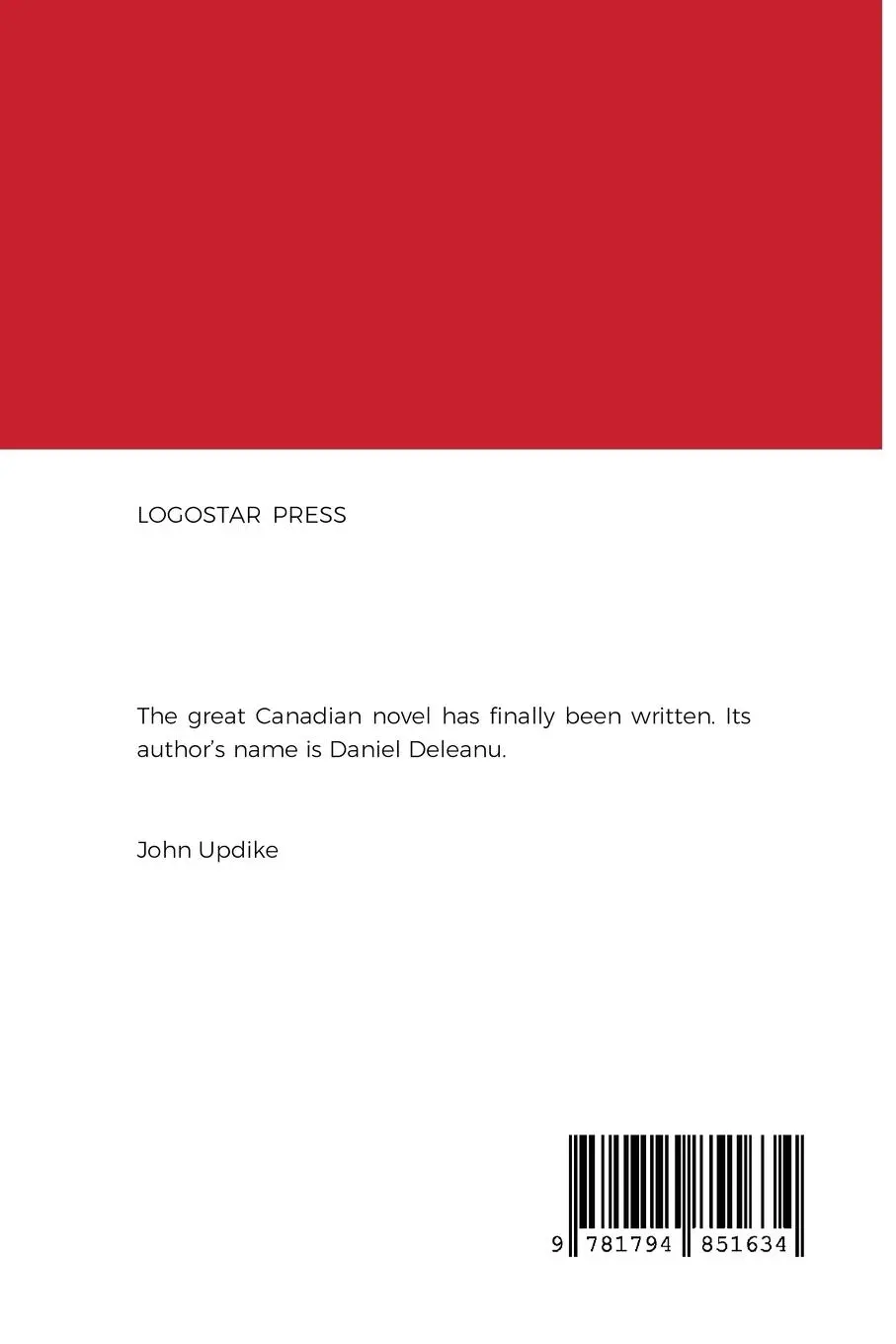 Rückseite: 9781794851634 | The Canadian Trilogy | Daniel Deleanu | Taschenbuch | Englisch | 2021