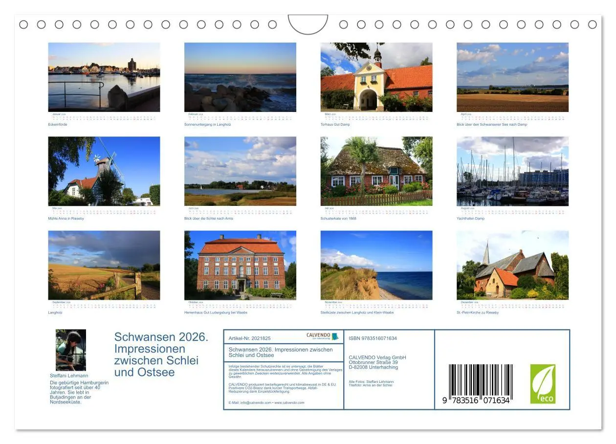 Bild: 9783516071634 | Schwansen 2026. Impressionen zwischen Schlei und Ostsee...