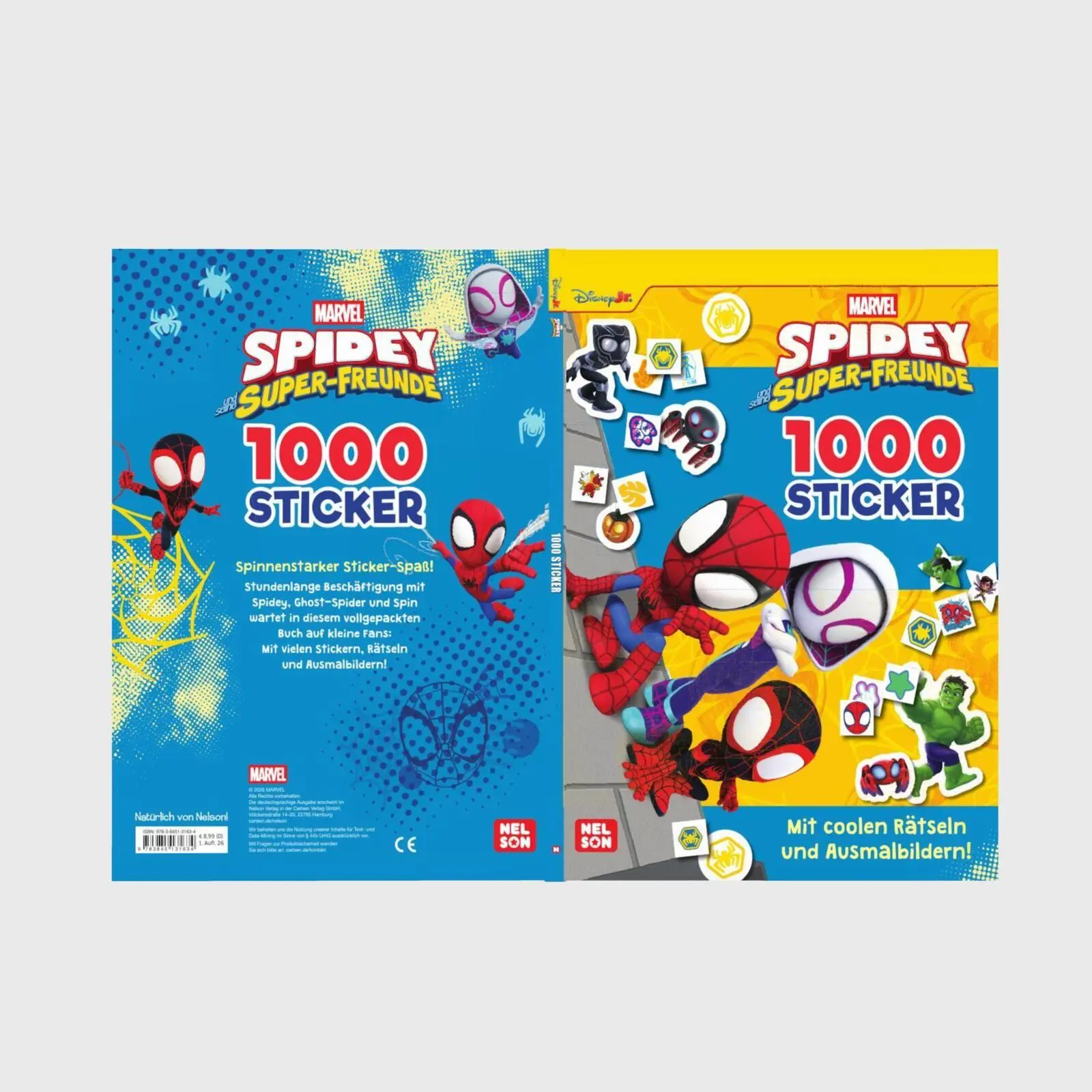 Bild: 9783845131634 | Spidey und seine Super-Freunde: 1000 Sticker | Taschenbuch | MARVEL