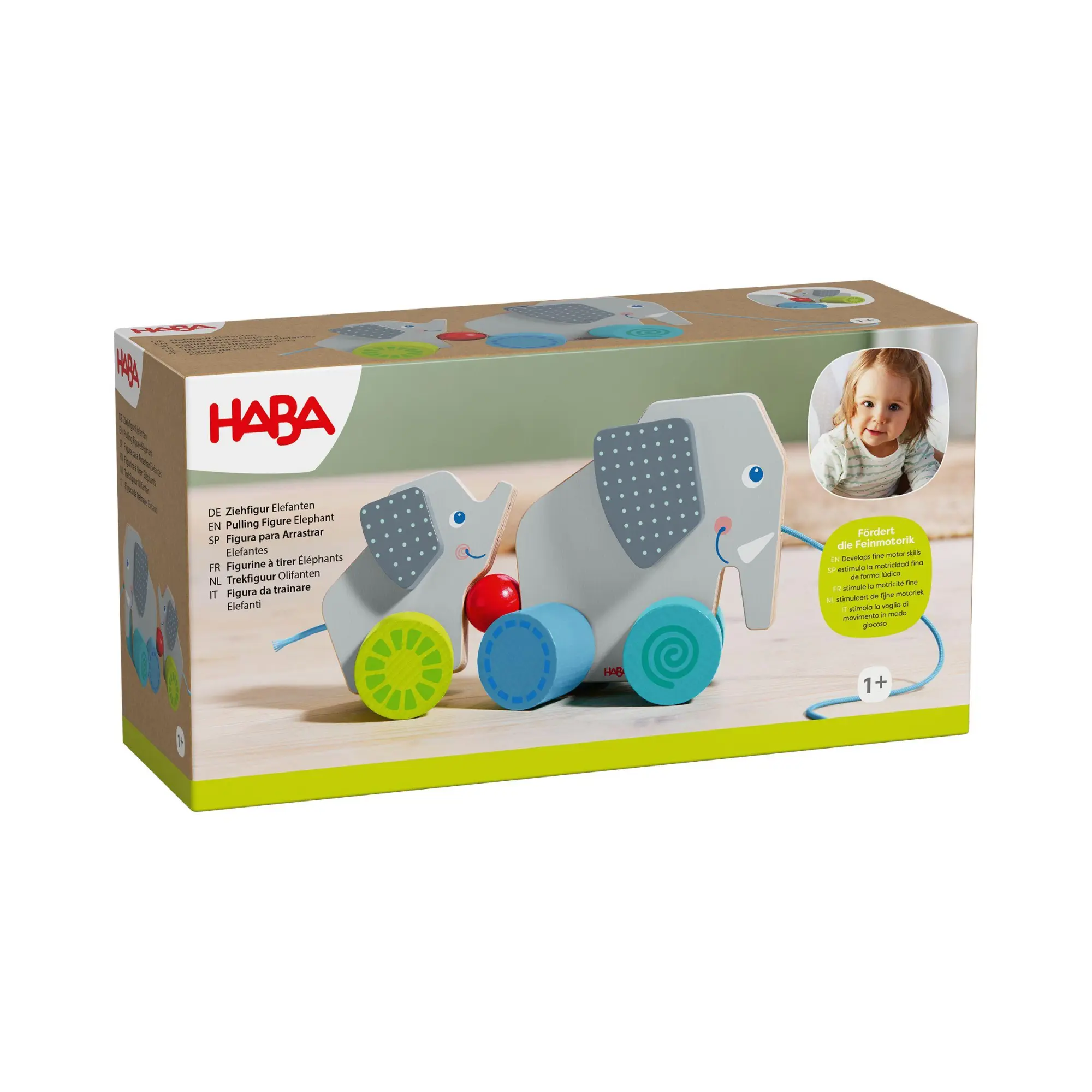 Bild: 4010168291734 | Ziehfigur Elefanten | Deutsch | 2026 | HABA Sales GmbH &amp; Co.KG