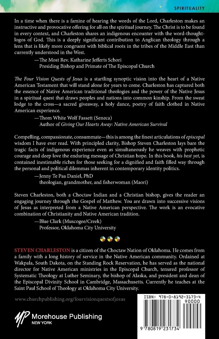 Rückseite: 9780819231734 | The Four Vision Quests of Jesus | Steven Charleston | Taschenbuch