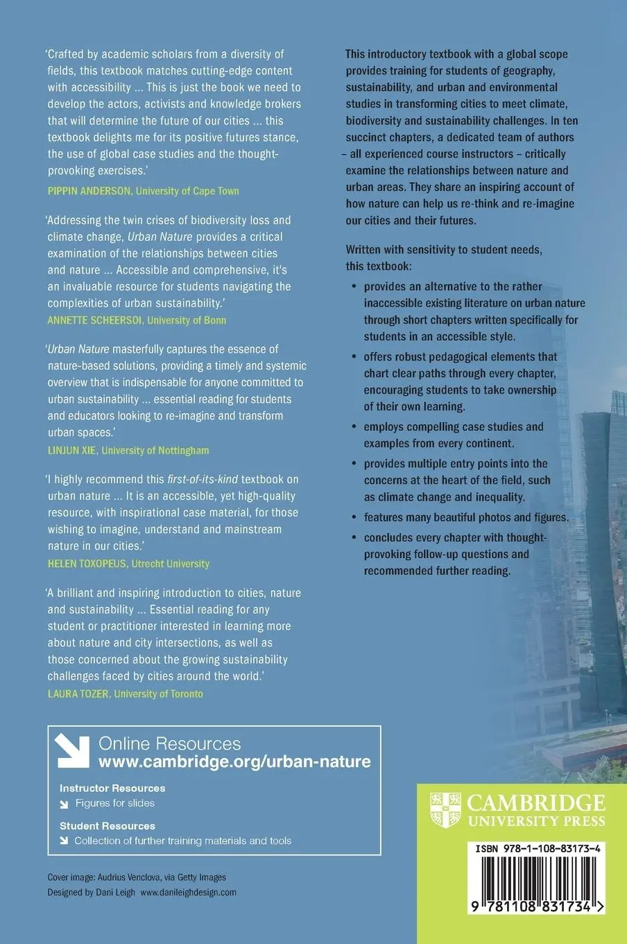 Rückseite: 9781108831734 | Urban Nature | Kes McCormick (u. a.) | Buch | Englisch | 2024