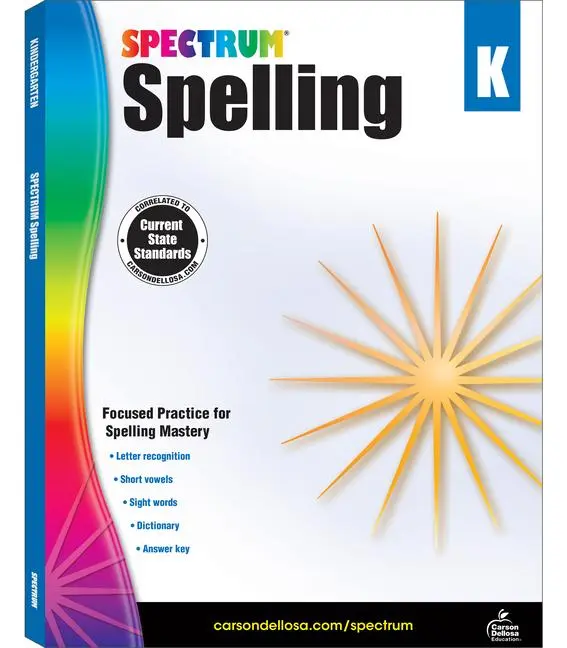 Cover: 9781483811734 | Spectrum Spelling, Grade K | Volume 27 | Spectrum | Taschenbuch | 2014
