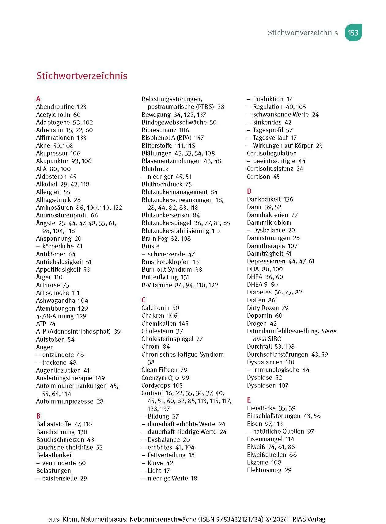 Bild: 9783432121734 | Naturheilpraxis Nebennierenschwäche | Diana Klein | Taschenbuch | 2026