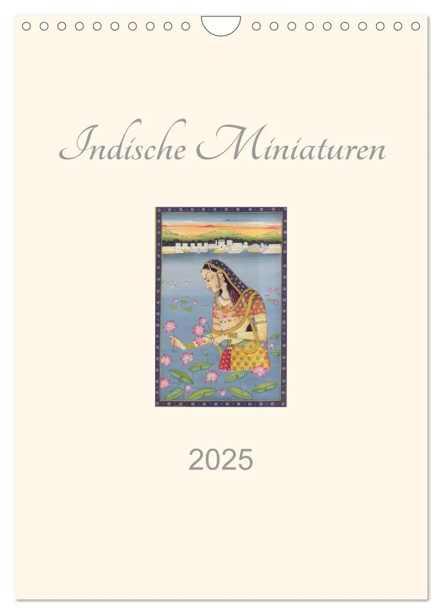Cover: 9783435951734 | Indische Miniaturen (Wandkalender 2025 DIN A4 hoch), CALVENDO...