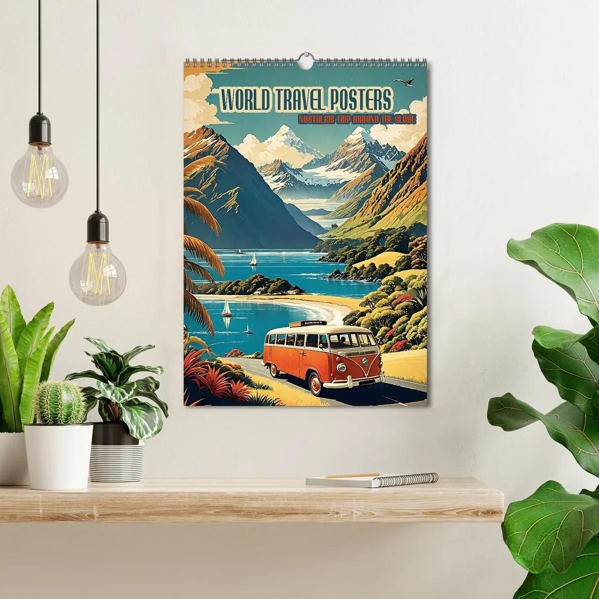 Bild: 9783457281734 | World Travel Posters - Nostalgic Trip Around the Globe (Wall...
