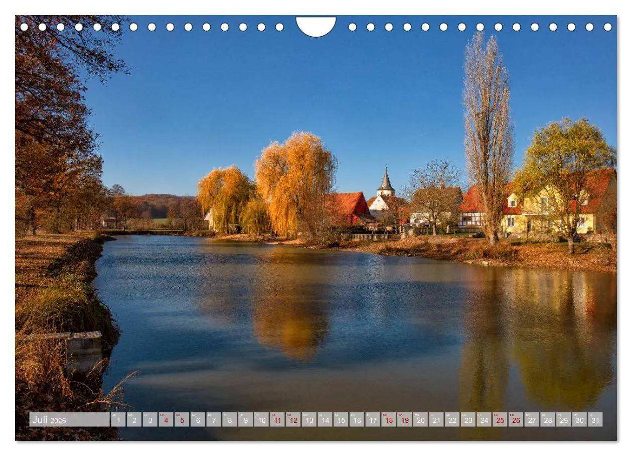 Bild: 9783457731734 | Ins Land der Franken fahren (Wandkalender 2026 DIN A4 quer),...
