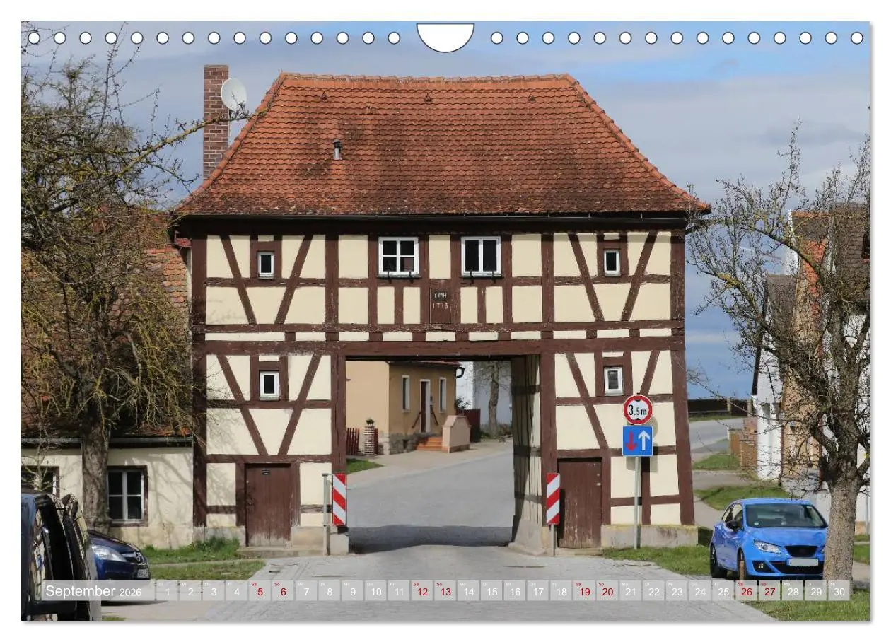 Bild: 9783457731734 | Ins Land der Franken fahren (Wandkalender 2026 DIN A4 quer),...