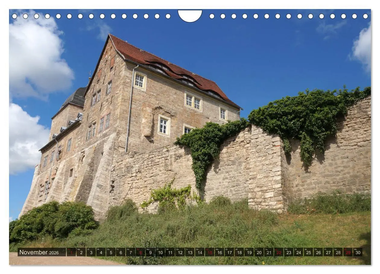 Bild: 9783516061734 | Wunderbares Thüringen - Burgen (Wandkalender 2026 DIN A4 quer),...