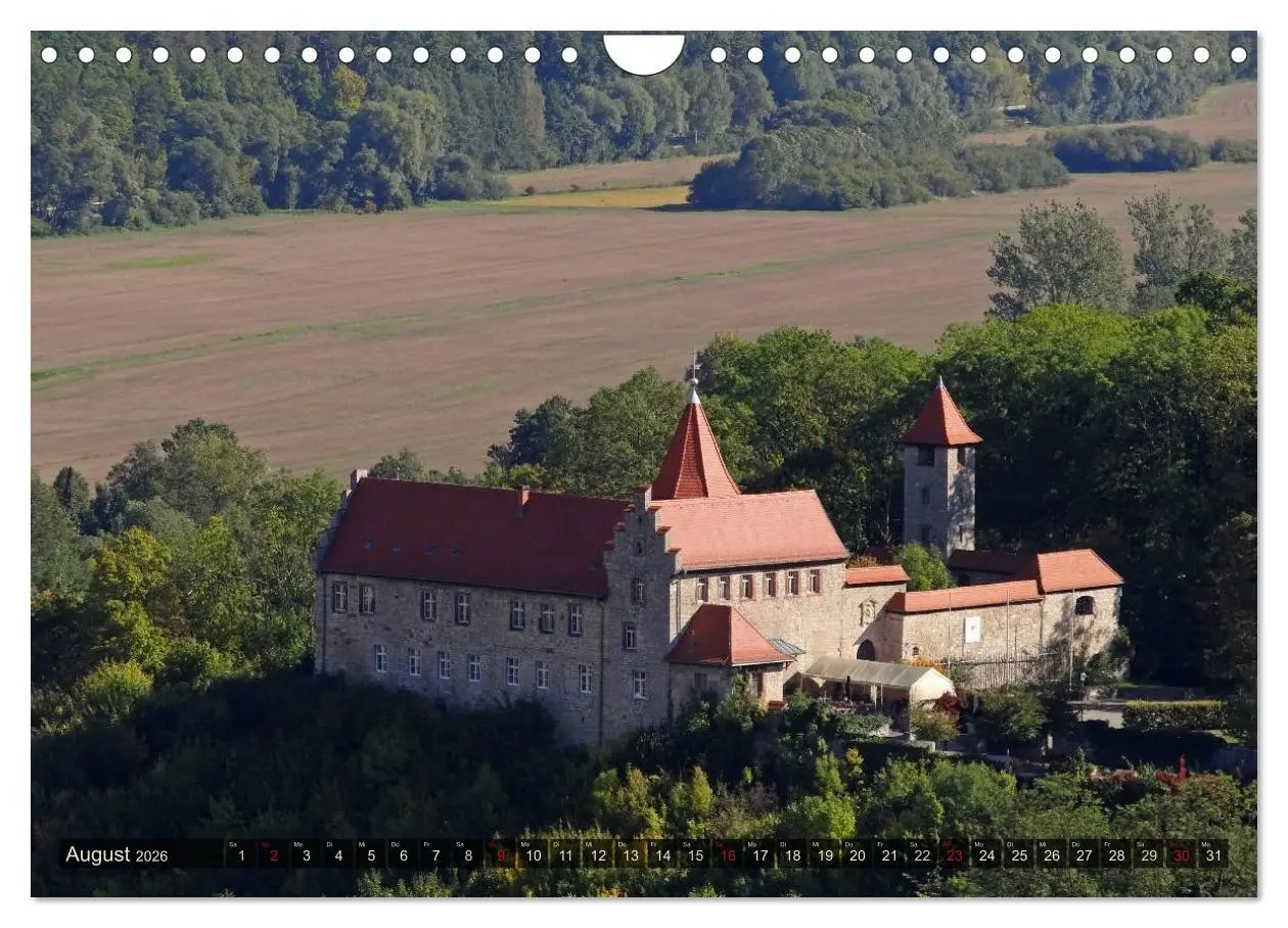 Bild: 9783516061734 | Wunderbares Thüringen - Burgen (Wandkalender 2026 DIN A4 quer),...