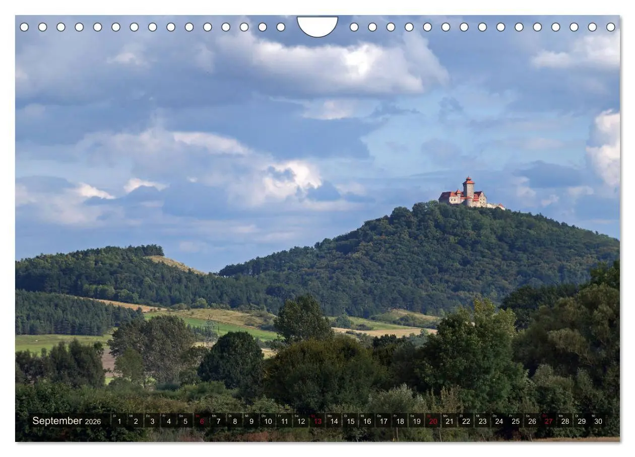 Bild: 9783516061734 | Wunderbares Thüringen - Burgen (Wandkalender 2026 DIN A4 quer),...