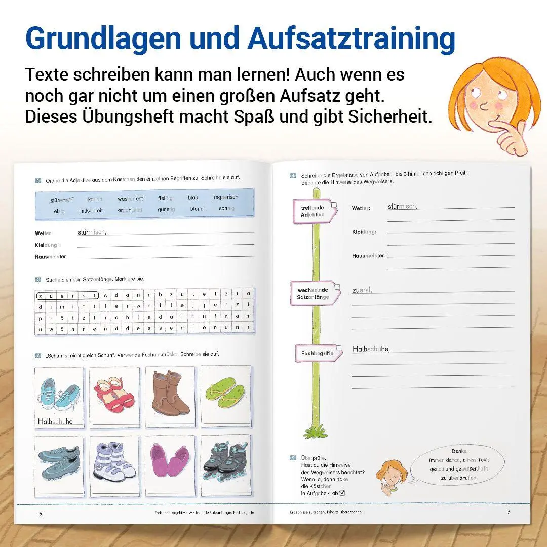 Bild: 9783619641734 | Das Übungsheft Texte schreiben 6 | Grundlagen und Aufsatztraining