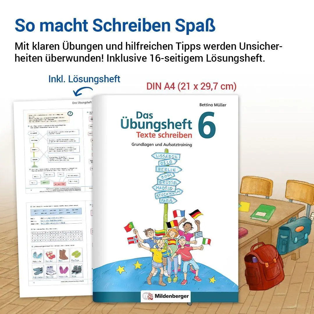 Bild: 9783619641734 | Das Übungsheft Texte schreiben 6 | Grundlagen und Aufsatztraining