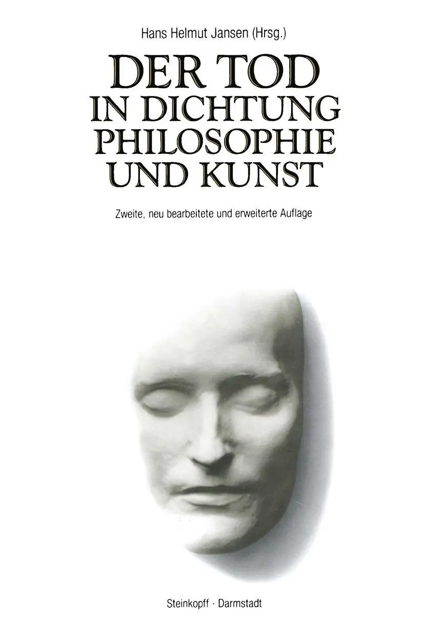 Cover: 9783642861734 | Der Tod in Dichtung Philosophie und Kunst | H. H. Jansen | Taschenbuch