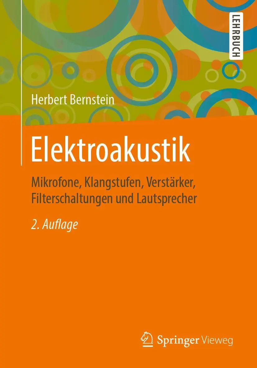 Cover: 9783658251734 | Elektroakustik | Herbert Bernstein | Taschenbuch | XIII | Deutsch
