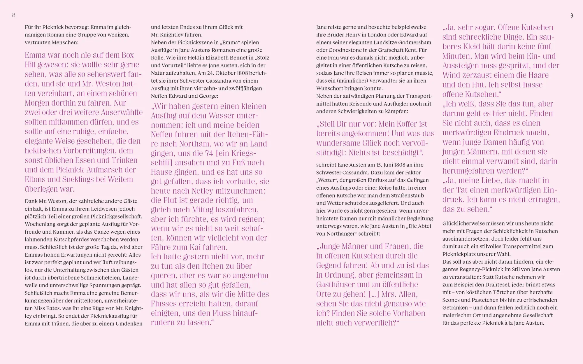 Bild: 9783799521734 | Picknick mit Jane Austen | Buch | 136 S. | Deutsch | 2026