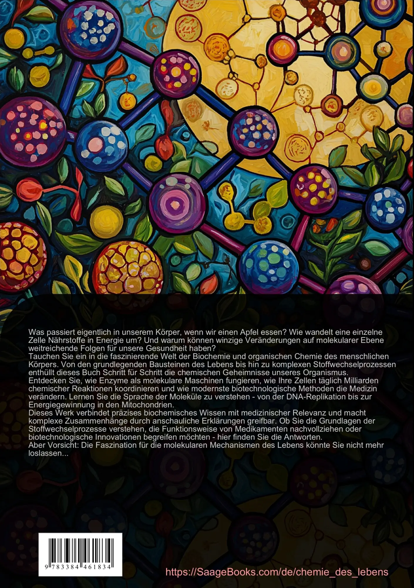Rückseite: 9783384461834 | Chemie des Lebens: Biochemie und organische Chemie für Mediziner