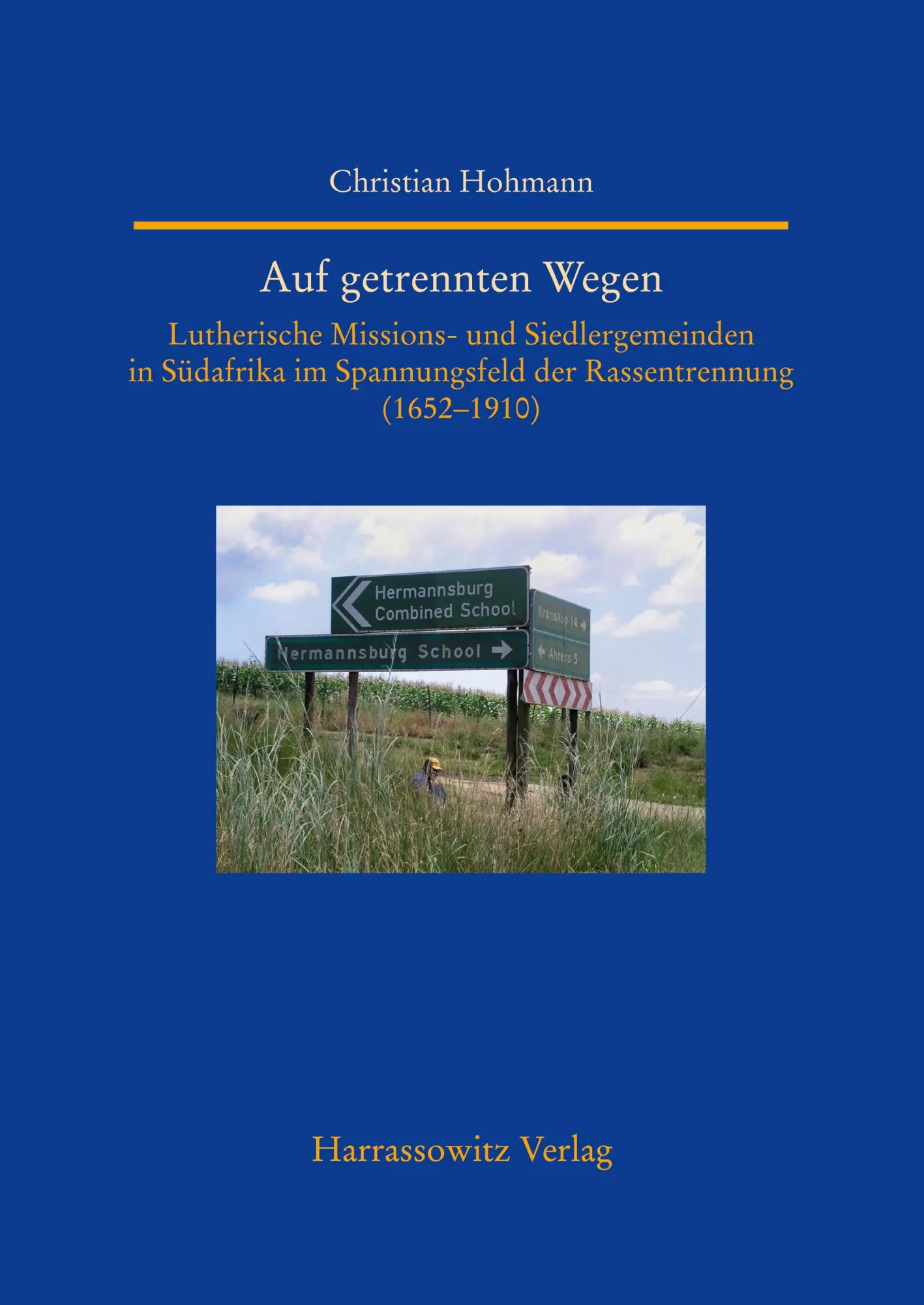 Cover: 9783447061834 | Auf getrennten Wegen | Christian Hohmann | Taschenbuch | Deutsch