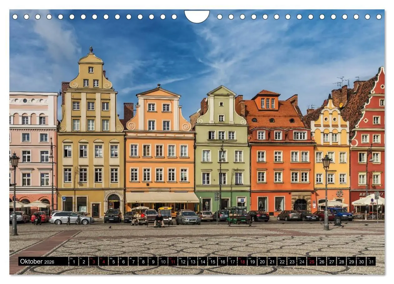 Bild: 9783457961834 | Ein Wochenende in Breslau (Wandkalender 2026 DIN A4 quer), CALVENDO...