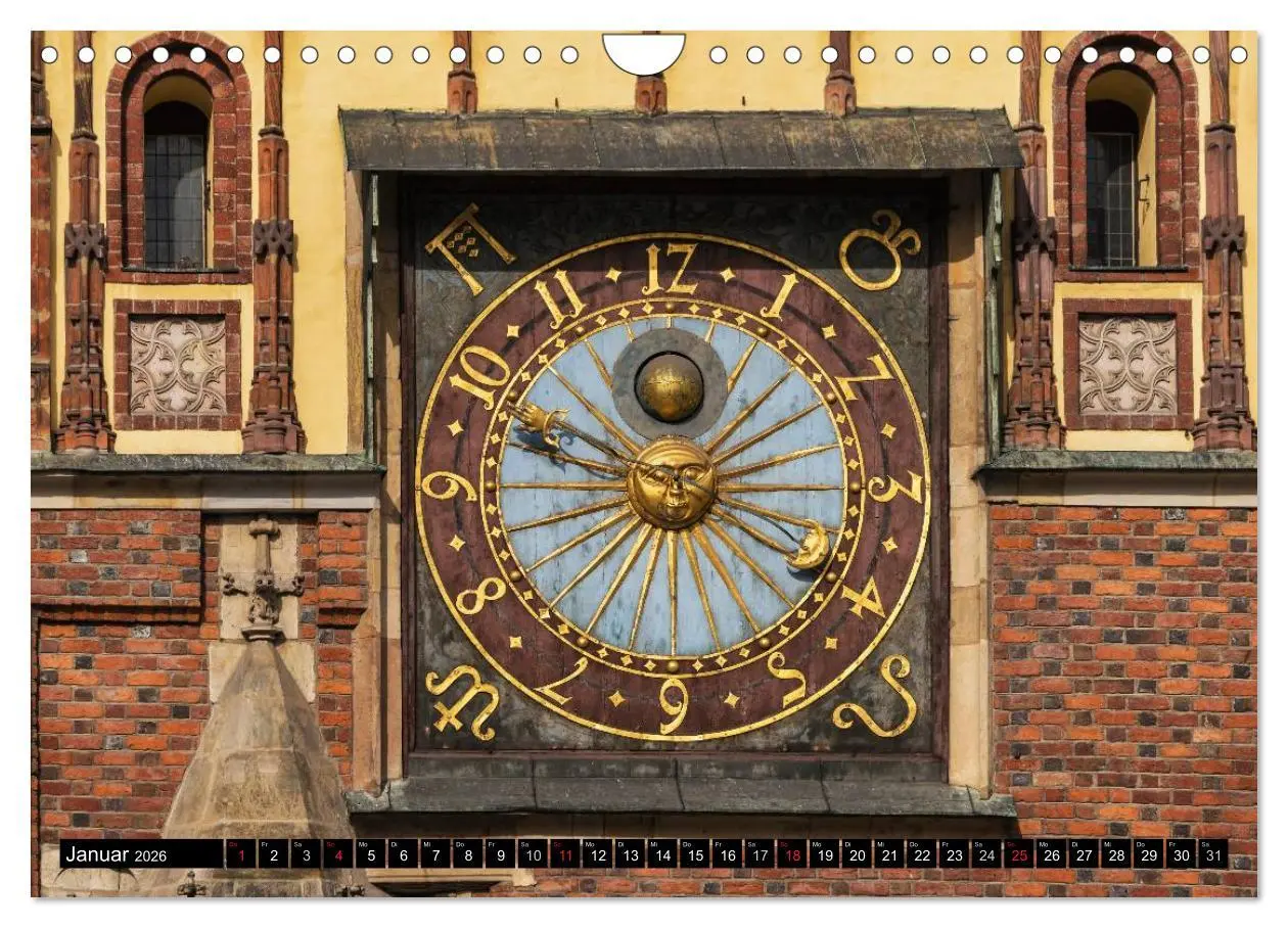 Bild: 9783457961834 | Ein Wochenende in Breslau (Wandkalender 2026 DIN A4 quer), CALVENDO...