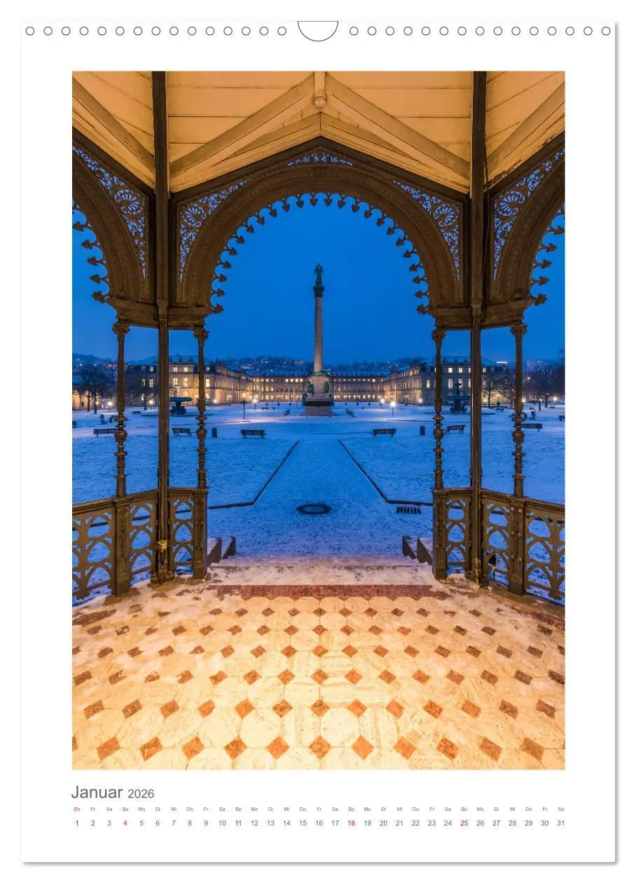 Bild: 9783516431834 | STUTTGART Impressionen (Wandkalender 2026 DIN A3 hoch), CALVENDO...