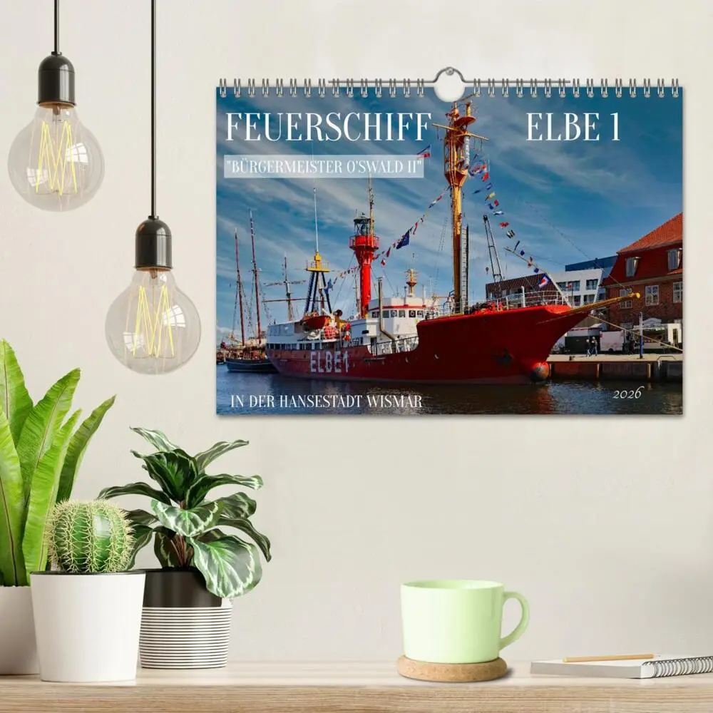 Bild: 9783516671834 | Feuerschiff Elbe 1 - In der Hansestadt Wismar (Wandkalender 2026...