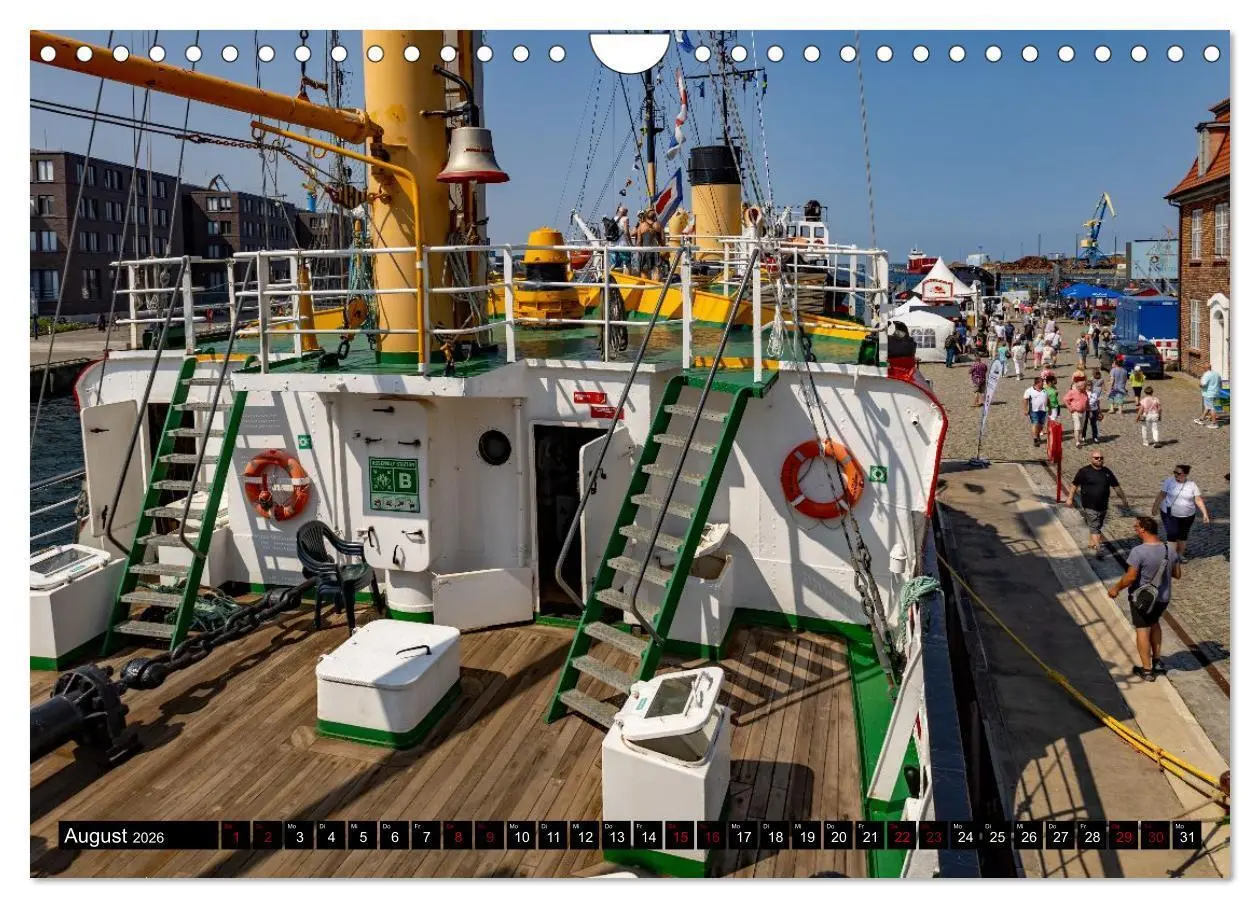 Bild: 9783516671834 | Feuerschiff Elbe 1 - In der Hansestadt Wismar (Wandkalender 2026...