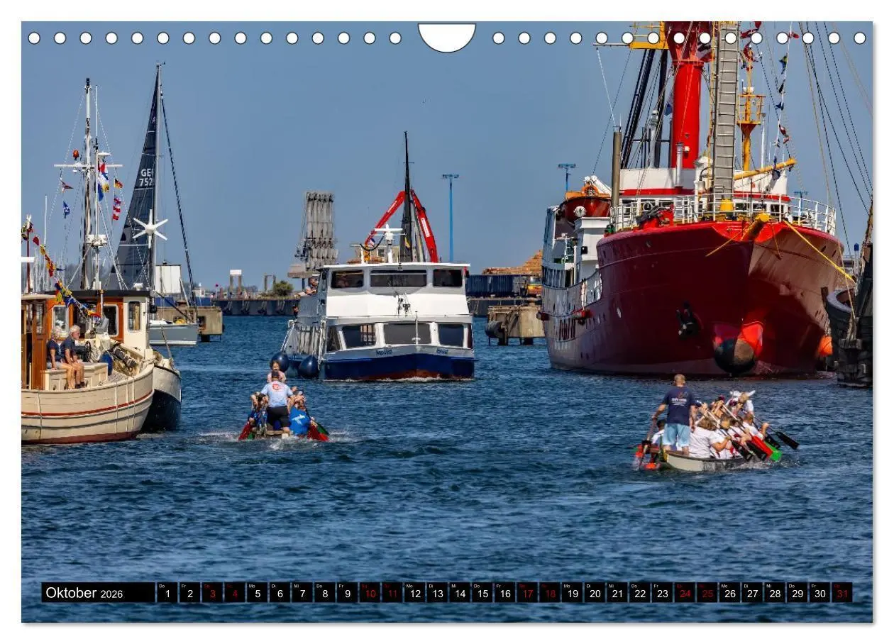 Bild: 9783516671834 | Feuerschiff Elbe 1 - In der Hansestadt Wismar (Wandkalender 2026...