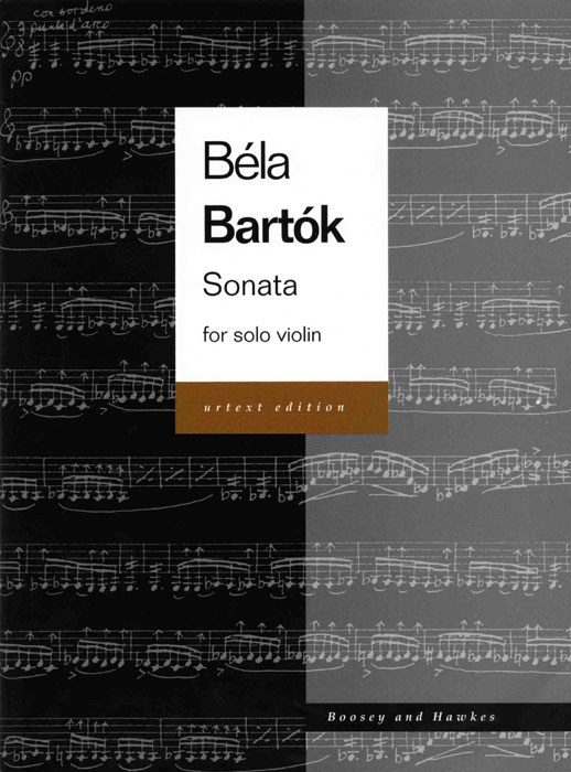 Cover: 9790060091834 | Sonata For Violin Solo | Urtext edition | Béla Bartók | Buch