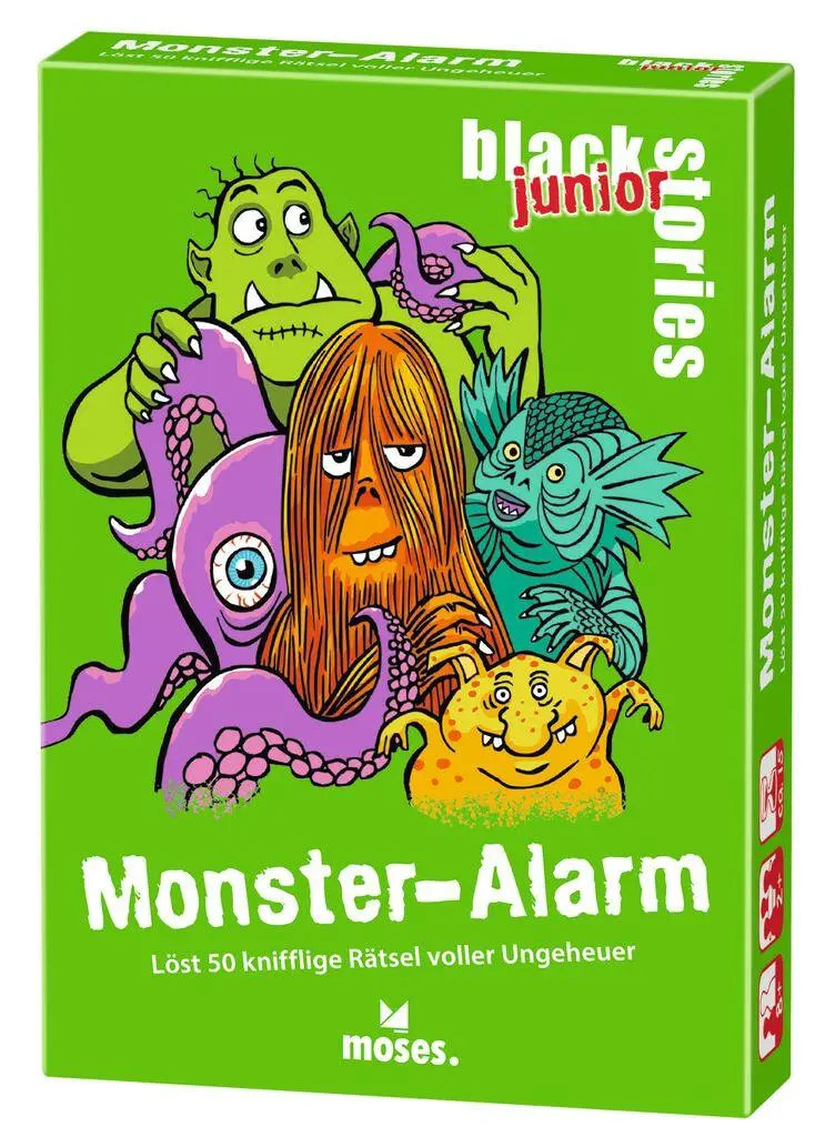 Cover: 4033477901934 | black stories junior Monster-Alarm | Corinna Harder | Spiel | 90193