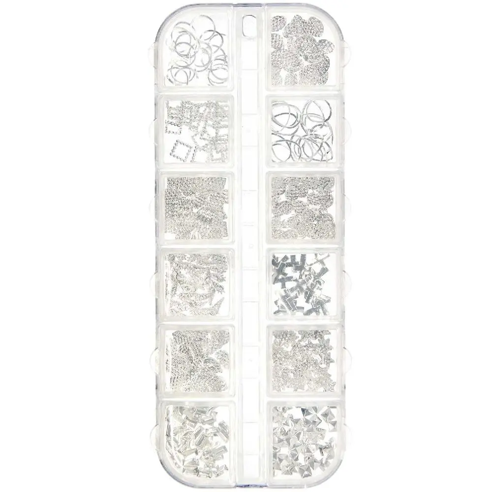 Füllmaterial Formen Mix, Silber, 8g