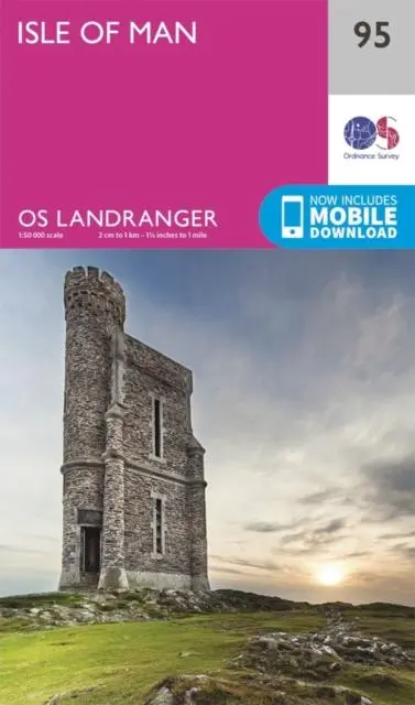 Cover: 9780319261934 | Isle of Man | Ordnance Survey | (Land-)Karte | OS Landranger Map