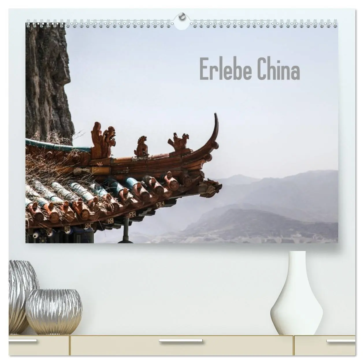 Cover: 9783516111934 | Erlebe China (hochwertiger Premium Wandkalender 2026 DIN A2 quer),...