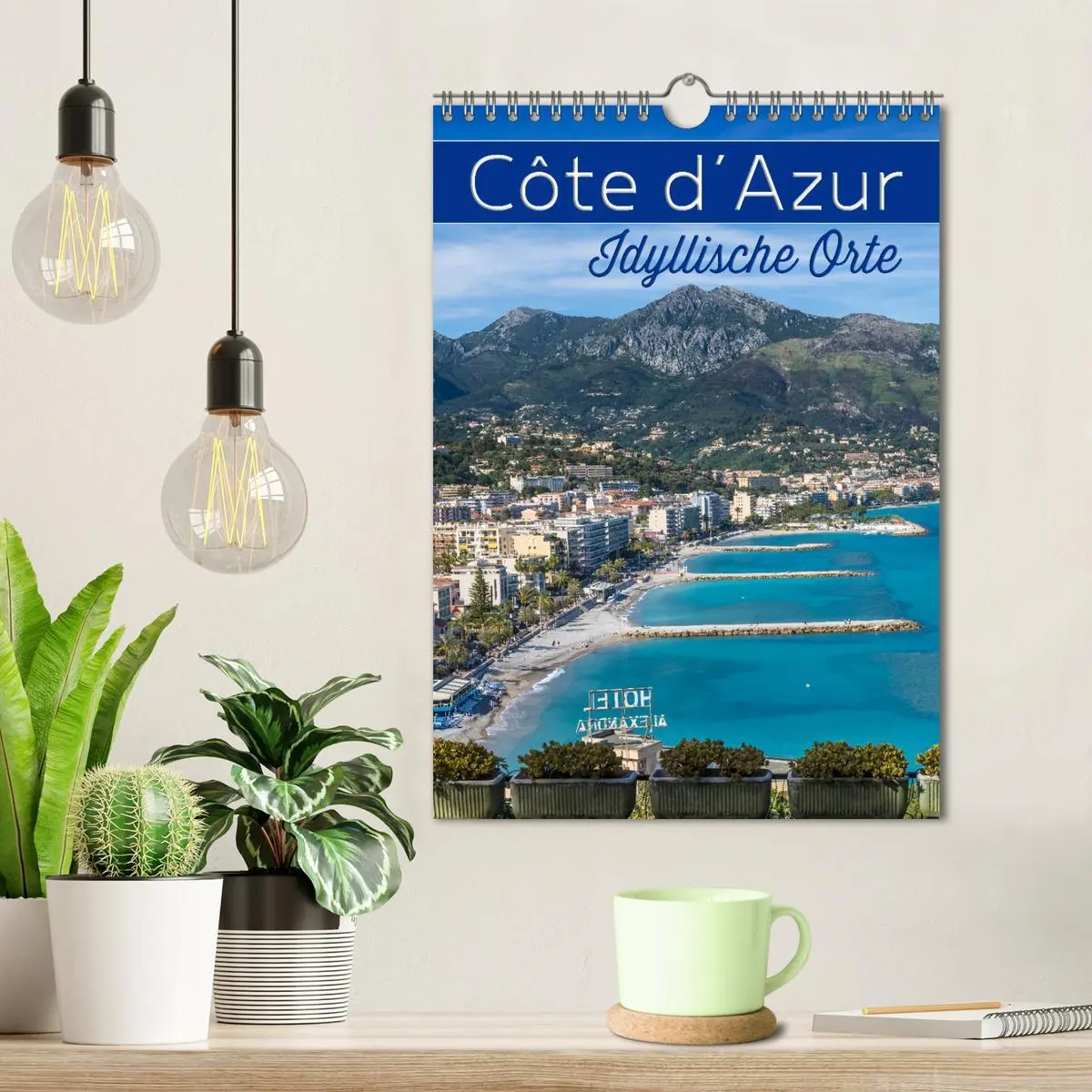 Bild: 9783516421934 | CÔTE D'AZUR Idyllische Orte (Wandkalender 2026 DIN A4 hoch),...