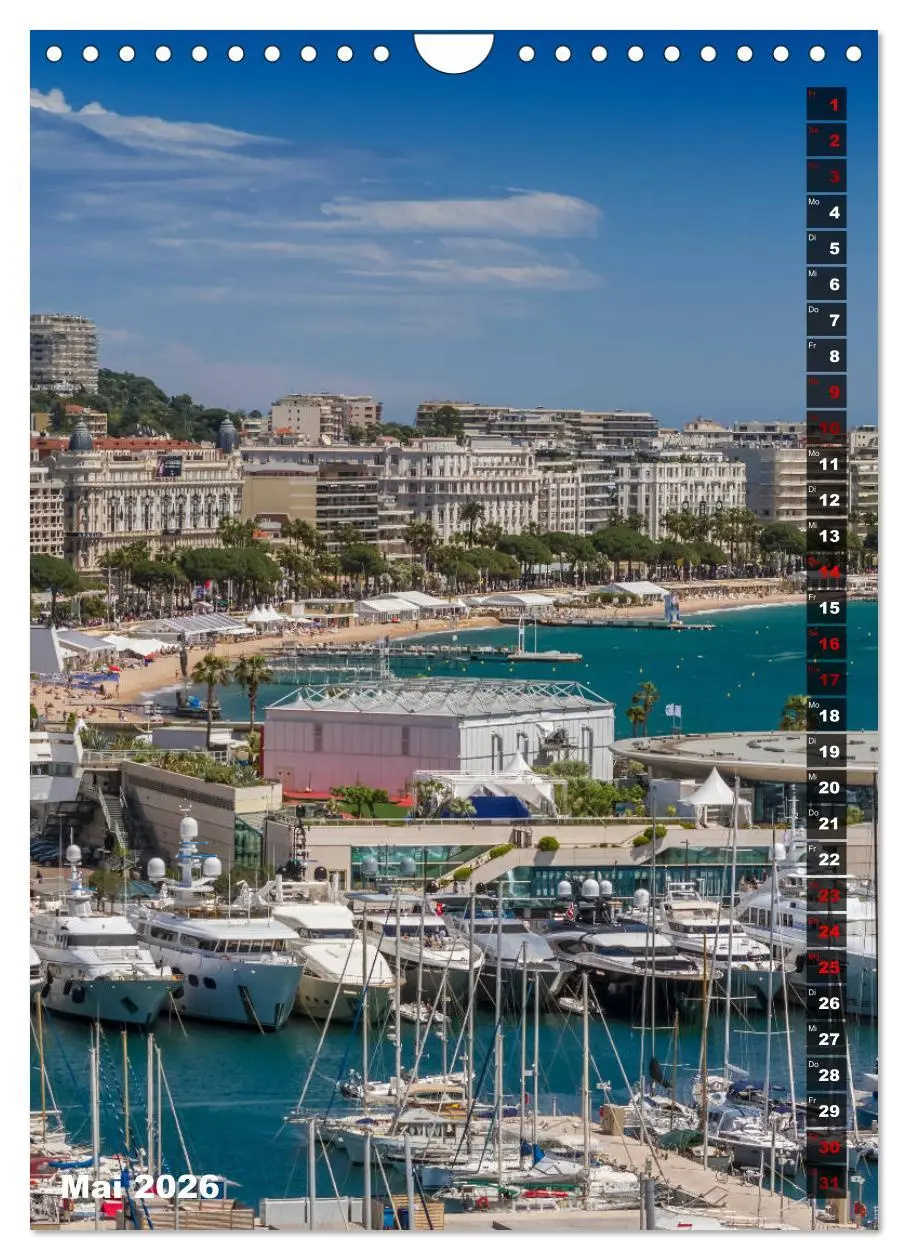 Bild: 9783516421934 | CÔTE D'AZUR Idyllische Orte (Wandkalender 2026 DIN A4 hoch),...