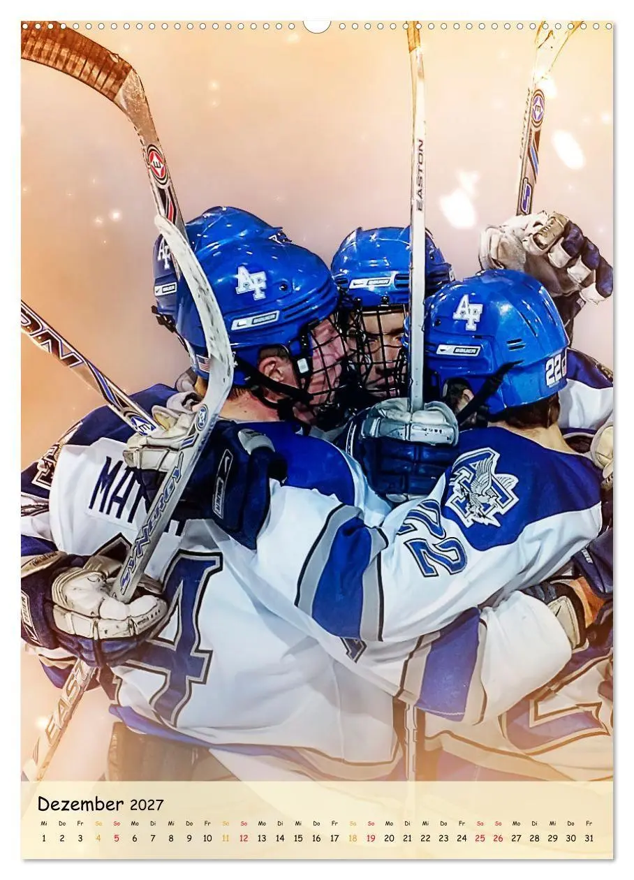 Bild: 9783569441934 | Eishockey Leidenschaft (hochwertiger Premium Wandkalender 2027 DIN...