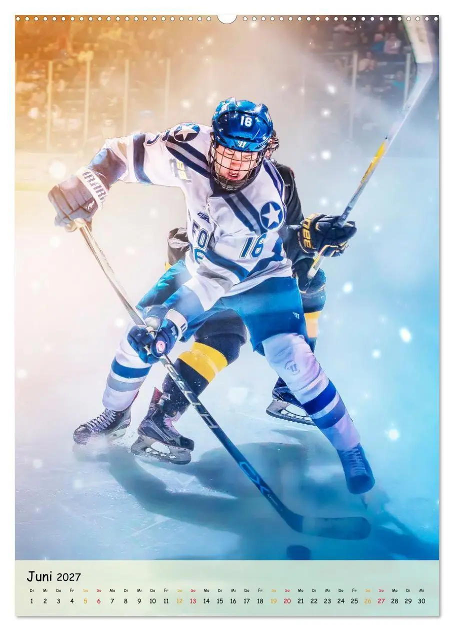 Bild: 9783569441934 | Eishockey Leidenschaft (hochwertiger Premium Wandkalender 2027 DIN...