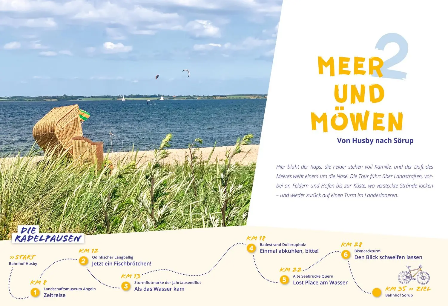 Bild: 9783616031934 | DUMONT Radelzeit an der Ostsee in Schleswig-Holstein | Tatjana Kennedy