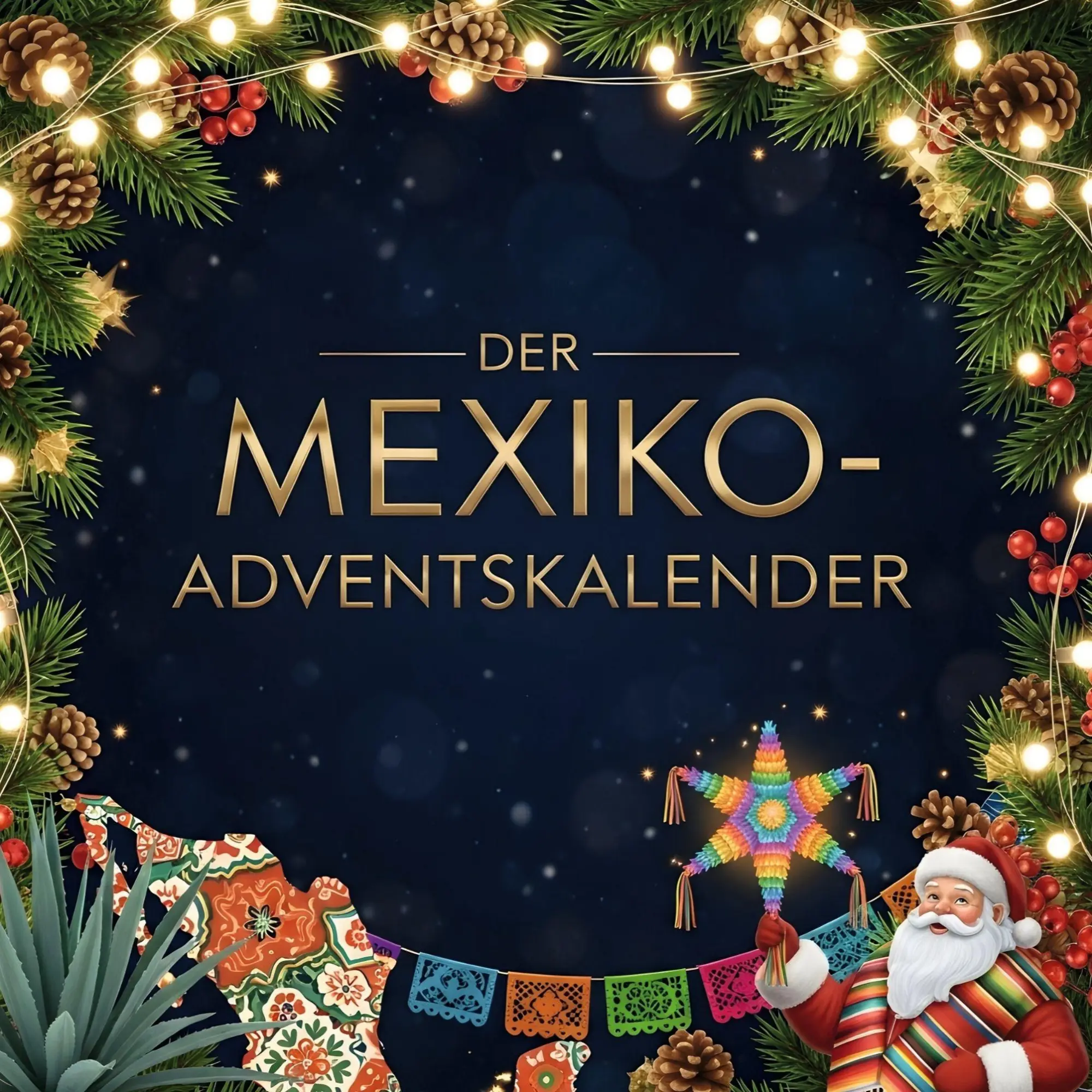 Cover: 9783695311934 | Der Mexiko-Adventskalender | Anton Friedrich | Taschenbuch | 100 S.