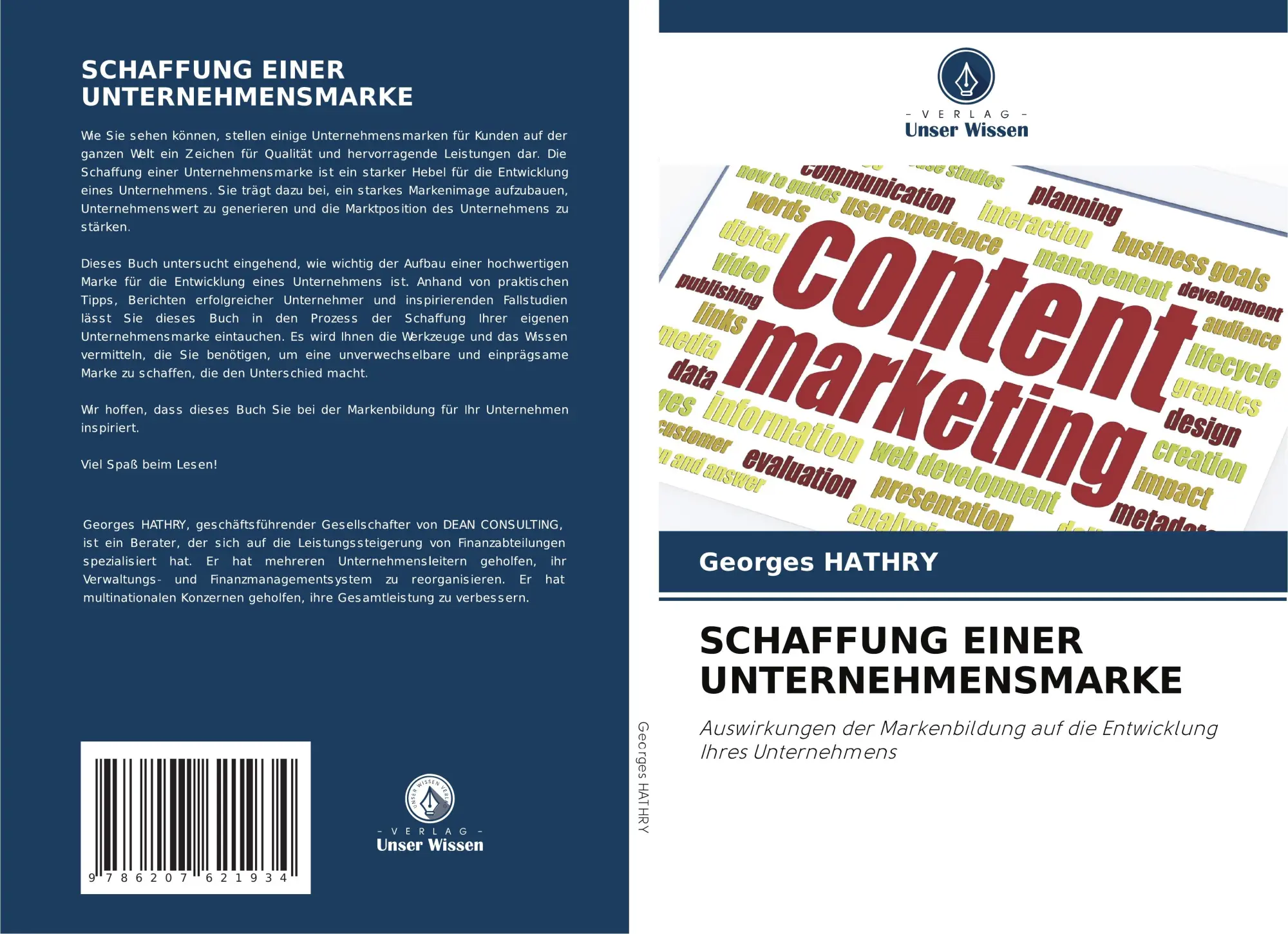 Cover: 9786207621934 | SCHAFFUNG EINER UNTERNEHMENSMARKE | Georges Hathry | Taschenbuch