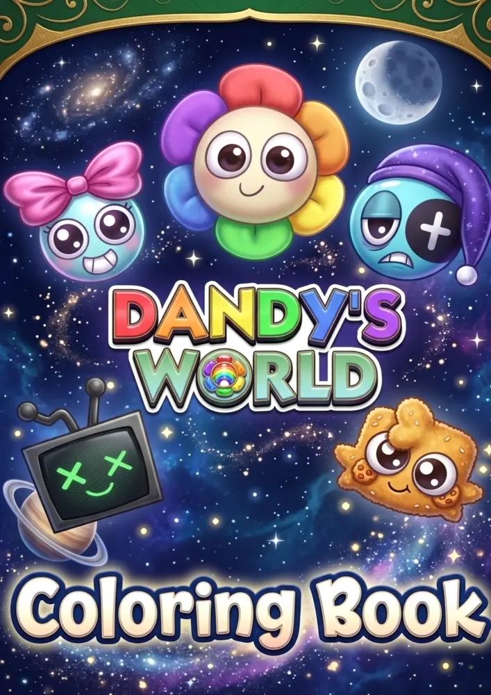 Cover: 9789403891934 | Dandy's World Coloring Book for Kids | Yhan Paul | Taschenbuch