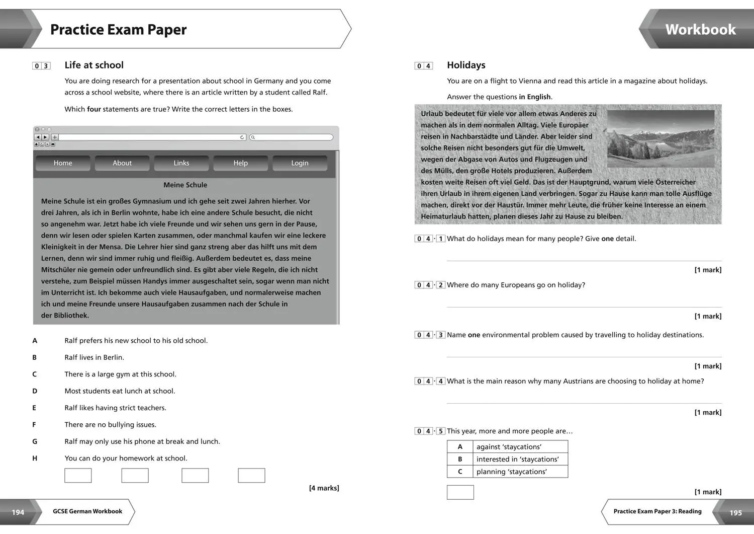 Bild: 9780008292034 | AQA GCSE 9-1 German All-in-One Complete Revision and Practice | Buch