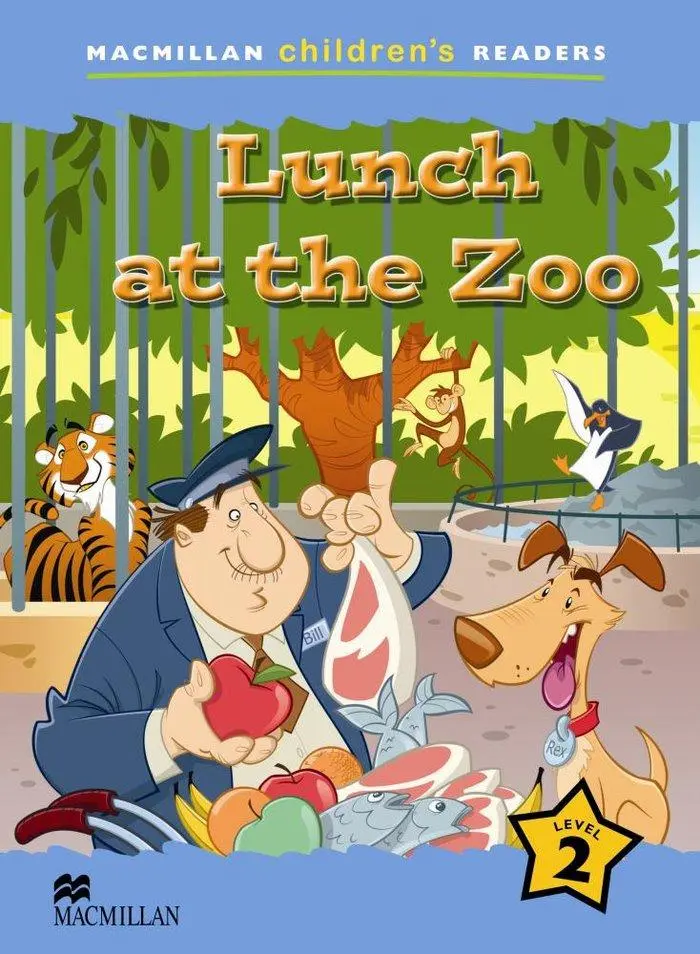 Cover: 9780230402034 | Macmillan Children's Readers Lunch at the Zoo Level 2 | Paul Shipton