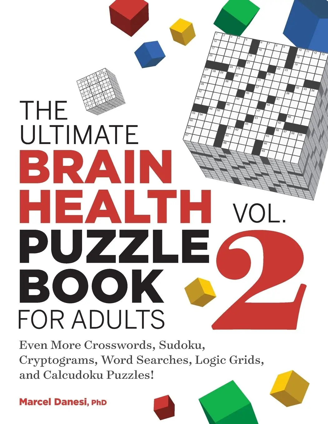 Cover: 9781638072034 | The Ultimate Brain Health Puzzle Book for Adults, Vol. 2 | Danesi