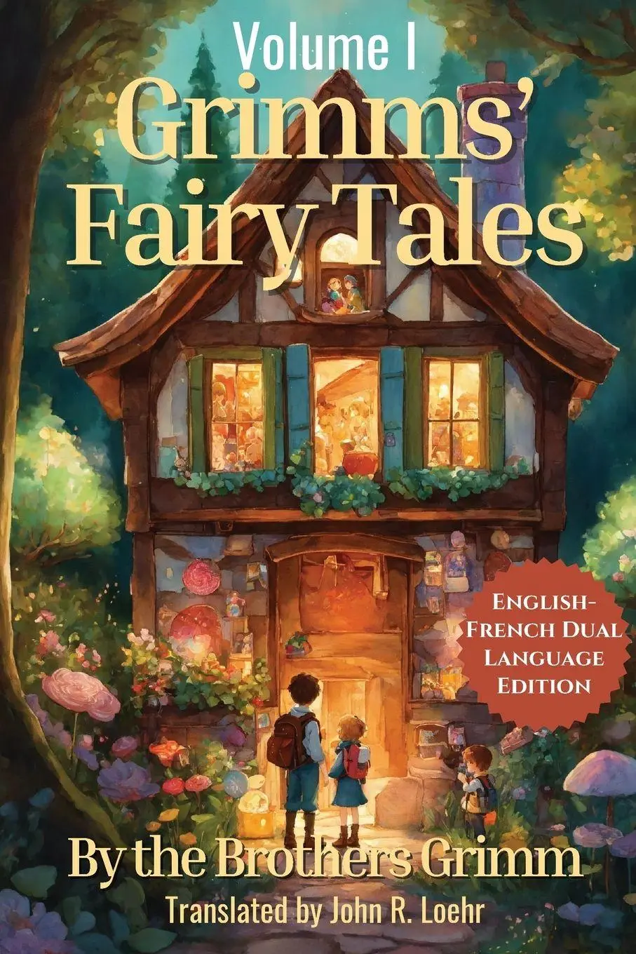 Cover: 9781963622034 | Grimms' Fairy Tales | English - French Dual Language Edition: Volume I