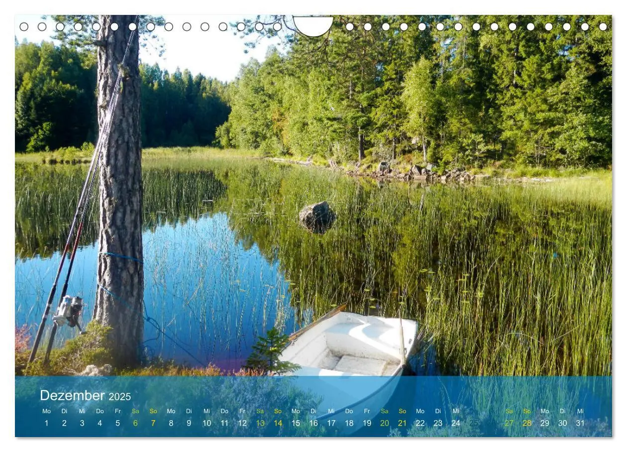 Bild: 9783435132034 | Zauberhaftes Värmland (Wandkalender 2025 DIN A4 quer), CALVENDO...