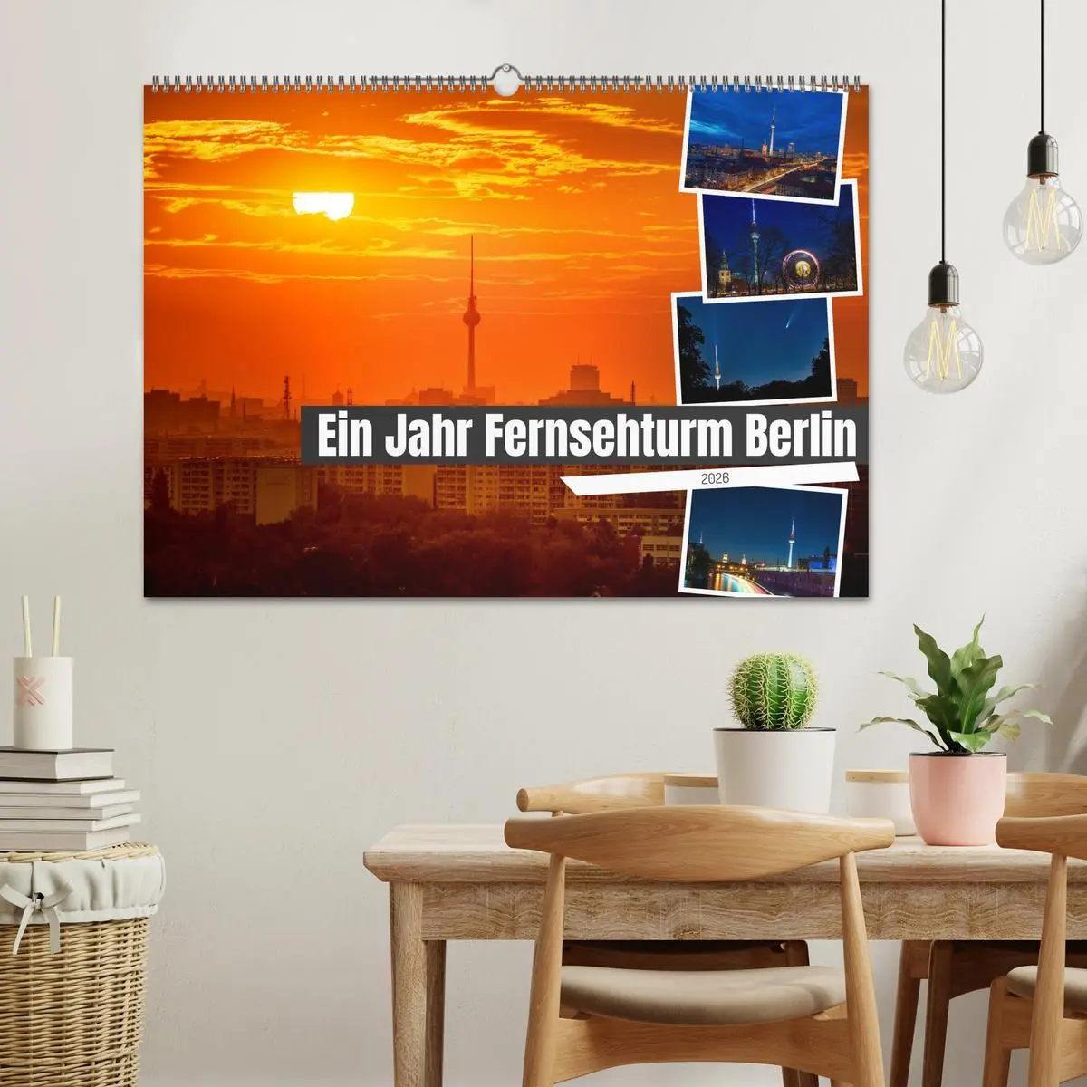 Bild: 9783457602034 | Ein Jahr Fernsehturm Berlin (Wandkalender 2026 DIN A2 quer),...