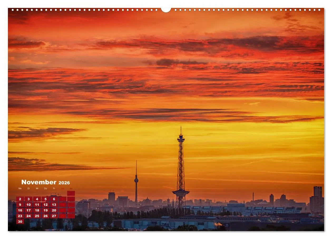 Bild: 9783457602034 | Ein Jahr Fernsehturm Berlin (Wandkalender 2026 DIN A2 quer),...